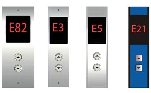 Mã lỗi E thang máy thường gặp